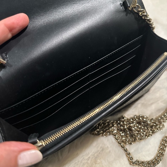 GG MARMONT LEATHER MINI CHAIN BAG - Picture 8 of 8
